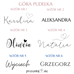 Prośba o świadkowanie box dla świadkowej świadka