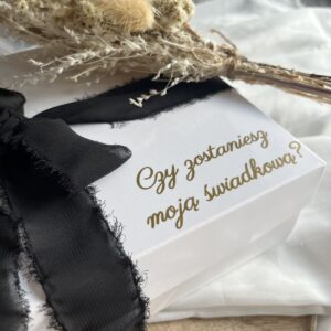 Pudełko prezentowe ozdobne laminowane z Twoim napisem