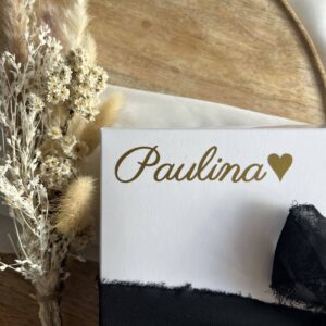 Pudełko prezentowe ozdobne laminowane z Twoim napisem