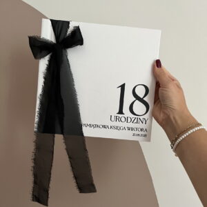 Księga gości na 18 urodziny, 50 kartek