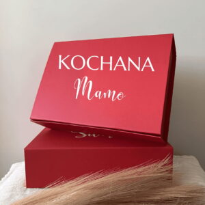 Personalizowane pudełko, podziękowanie dla rodziców, świadków