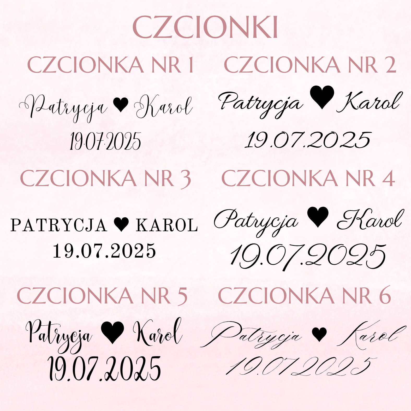 Personalizowana wstążka do bukietu ślubnego Personalizowana wstążka do bukietu ślubnego