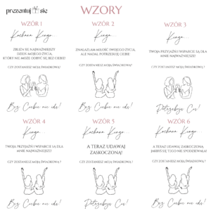 Prośba o świadkowanie dla niej