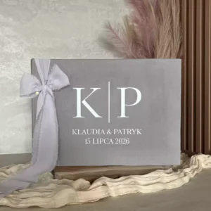 Welurowa księga gości z ankietami, W21 Welurowa księga gości z ankietami, W21