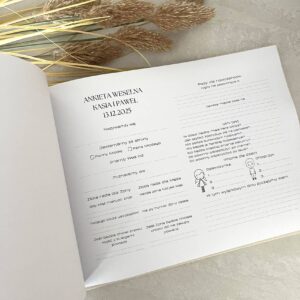 księga gości z ankietami