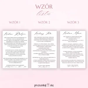 Błogosławieństwo rodziców na ślub - kartka ze wstążką koronkową