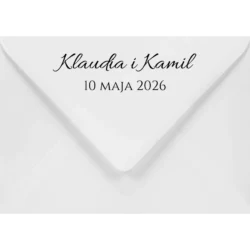 Zaproszenie ślubne botaniczne Eucalyptus 1