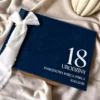 Księga gości 18 urodziny, personalizowana, welurowa