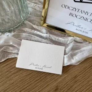 Księga gości list w butelce glamour