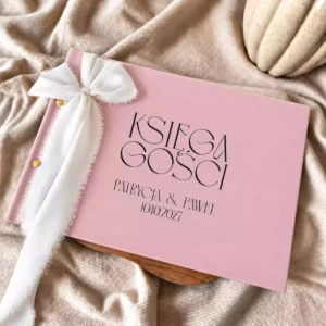 Księga gości na zdjęcia Instax, personalizowana, płócienna, P15 Księga gości na zdjęcia Instax, personalizowana, płócienna, P15