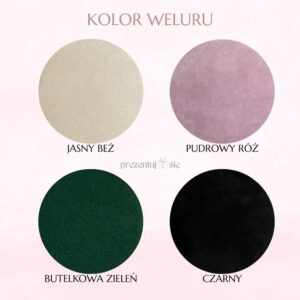 księga gości welur kolor
