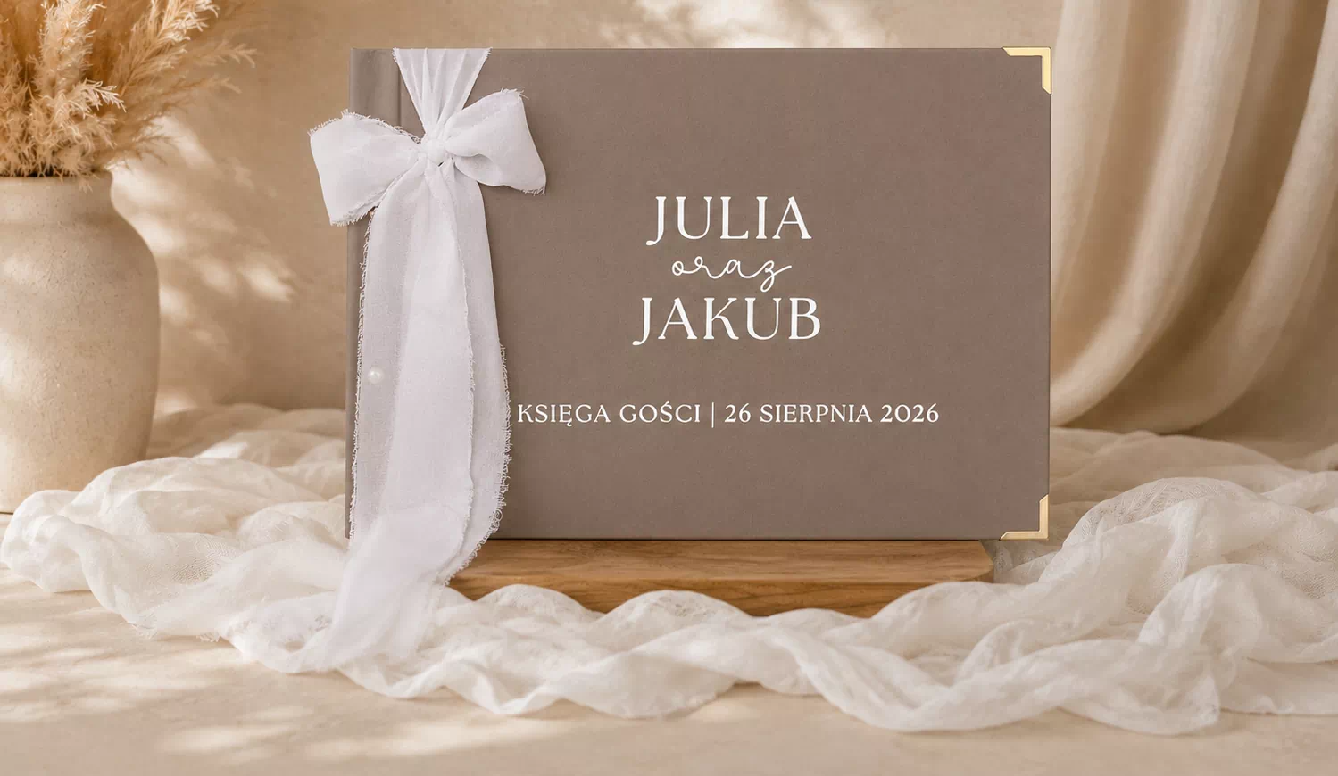 ksiega gosci welurowa