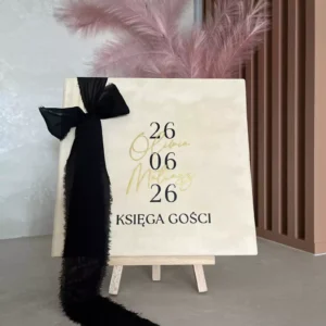 Księga gości welurowa, glamour Księga gości welurowa, glamour