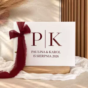 Księga gości z ankietami i miejscem na zdjęcie, personalizowana Księga gości z ankietami i miejscem na zdjęcie, personalizowana