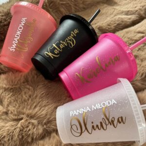 Kubki na wieczór panieński, podziękowania na panieński