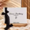 Personalizowana księga gości weselnych minimalistyczna