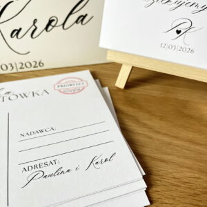 Poczta weselna, księga gości