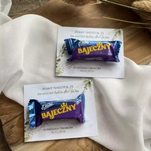 Podziękowania dla gości weselnych Bajeczny Eucalyptus 1