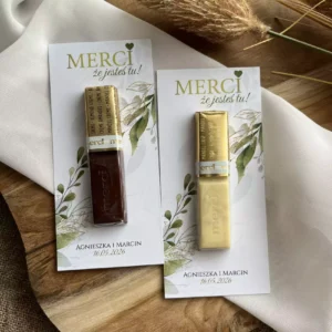 Podziękowania dla gości weselnych Merci Eucalyptus 1