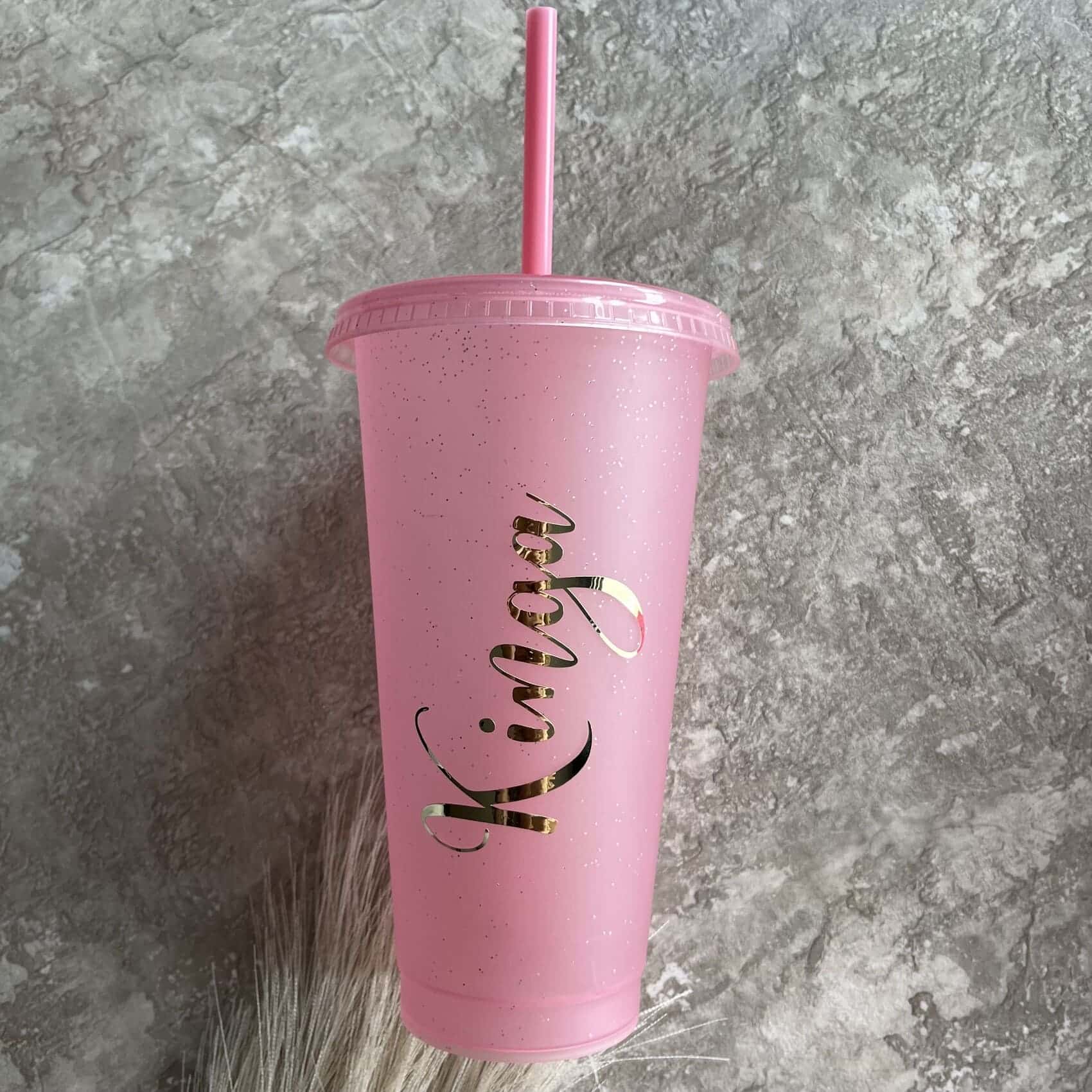 Podziękowania na panieński, kubek ze słomką 700 ml Podziękowania na panieński, kubek ze słomką 700 ml