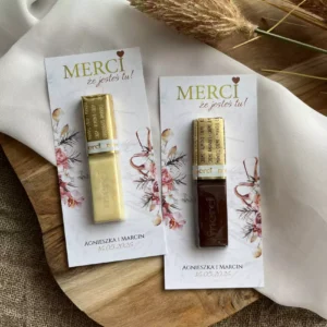 Słodkie podziękowanie dla gości Merci Boho 2