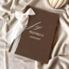 Teczka na przysięgę małżeńską, personalizowana, płócienna