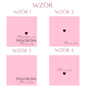 Szkatułka na biżuterię, prezent dla niej-wzór